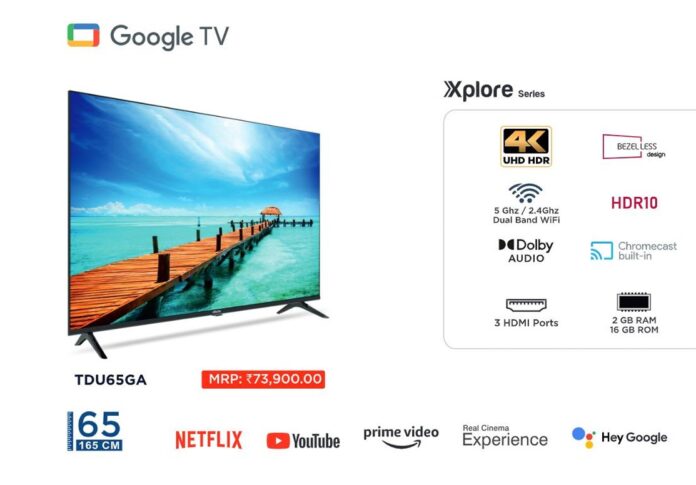 Elista Xplore 4K Google TVs